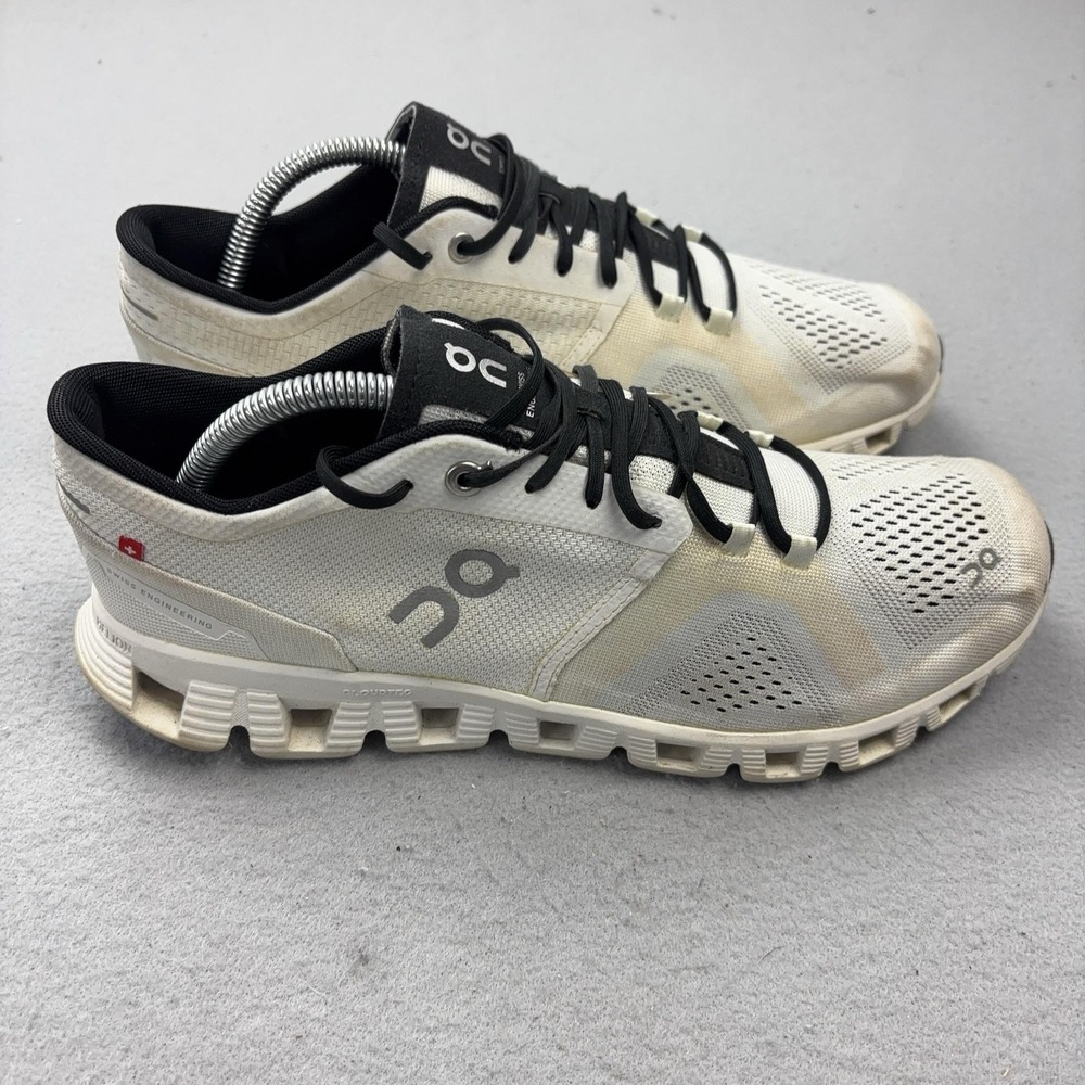 On Cloud Shoes Womens Size 10.5 White CloudTec Running Sneakers Mesh Athletic